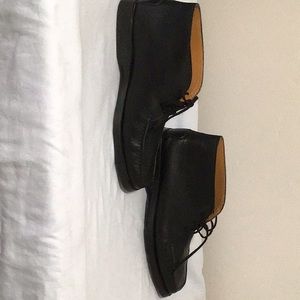 Tod’s black Leather Ankle Boots 9.5